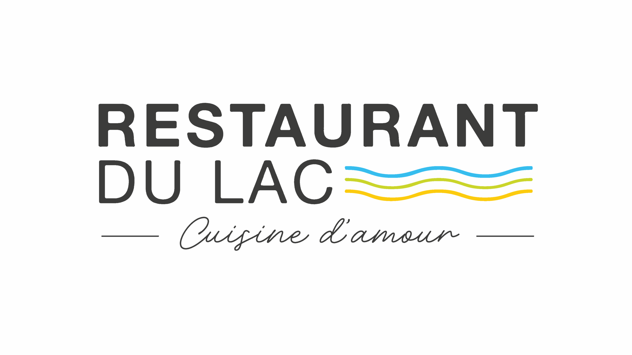 Logo restaurant du lac simple